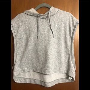 Sleeveless Puma Workout Hoodie Tank